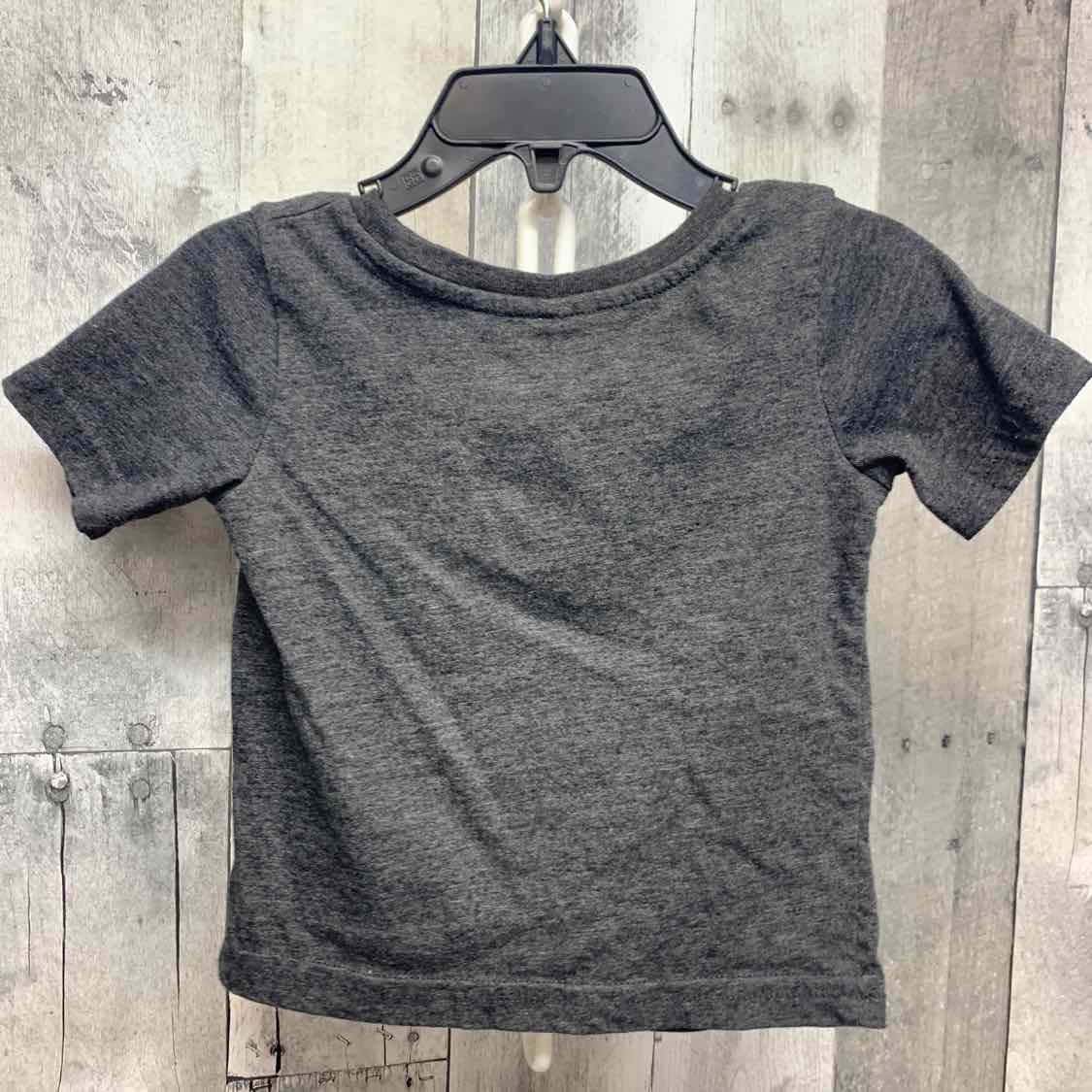 Size 12 Months Gray Print Jumping Beans T Shirt