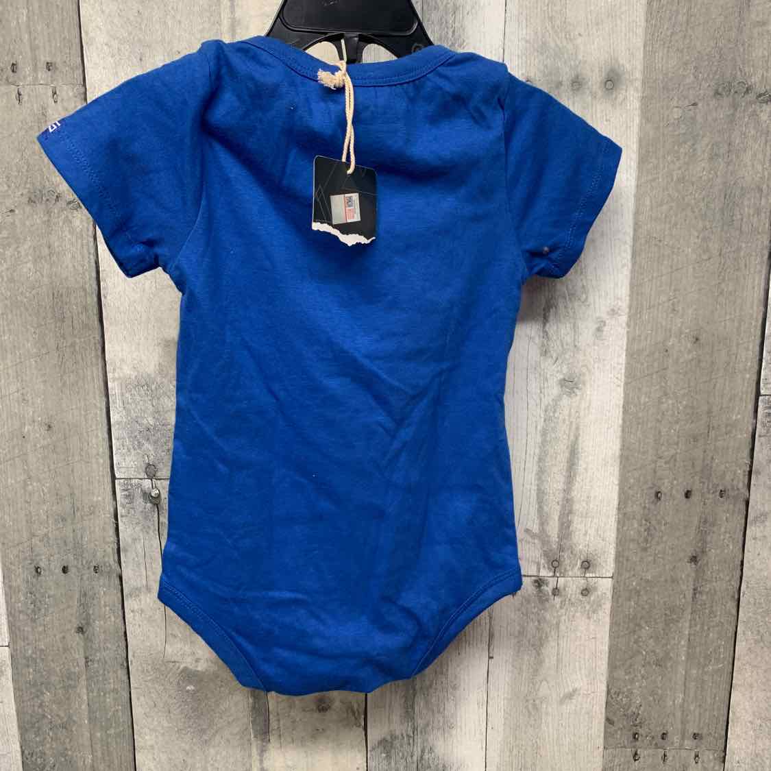 Size 6-12 Months Blue Graphic B Brand Bodysuit