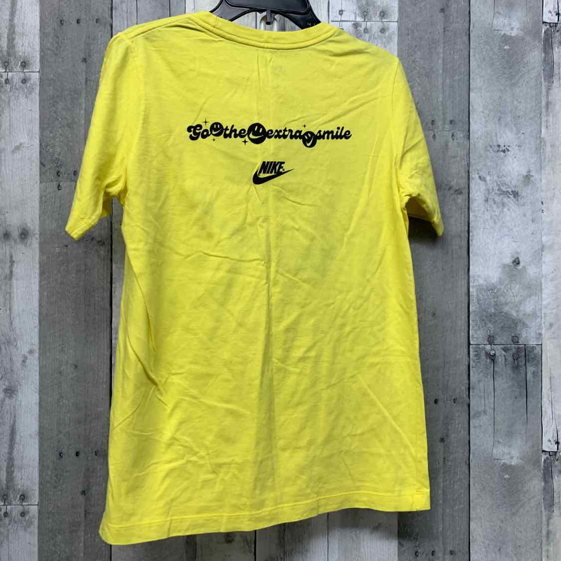 Size Large Yellow Sport Brand T Shirt - OodlesCB