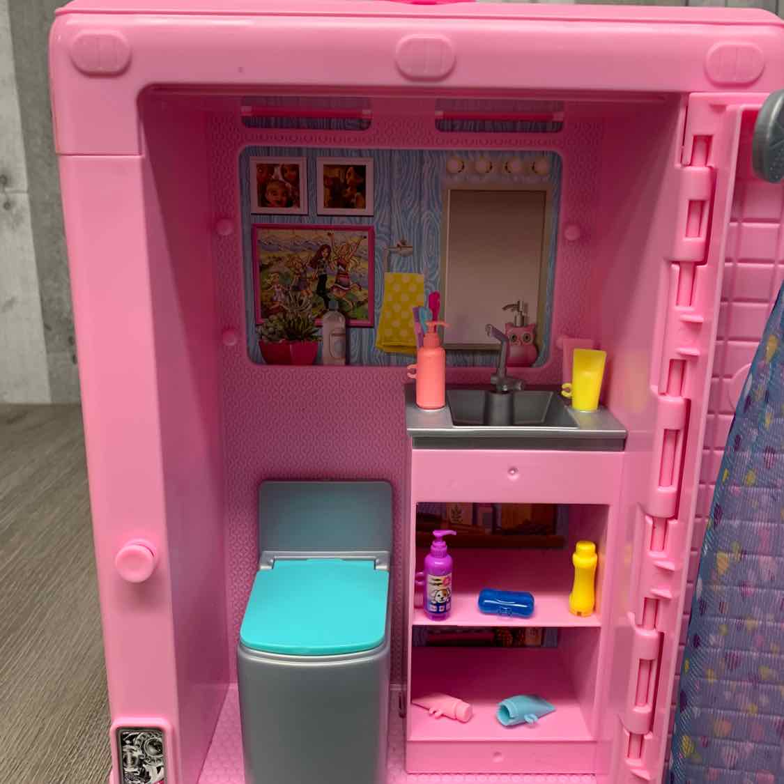 Barbie Pink Doll Playset