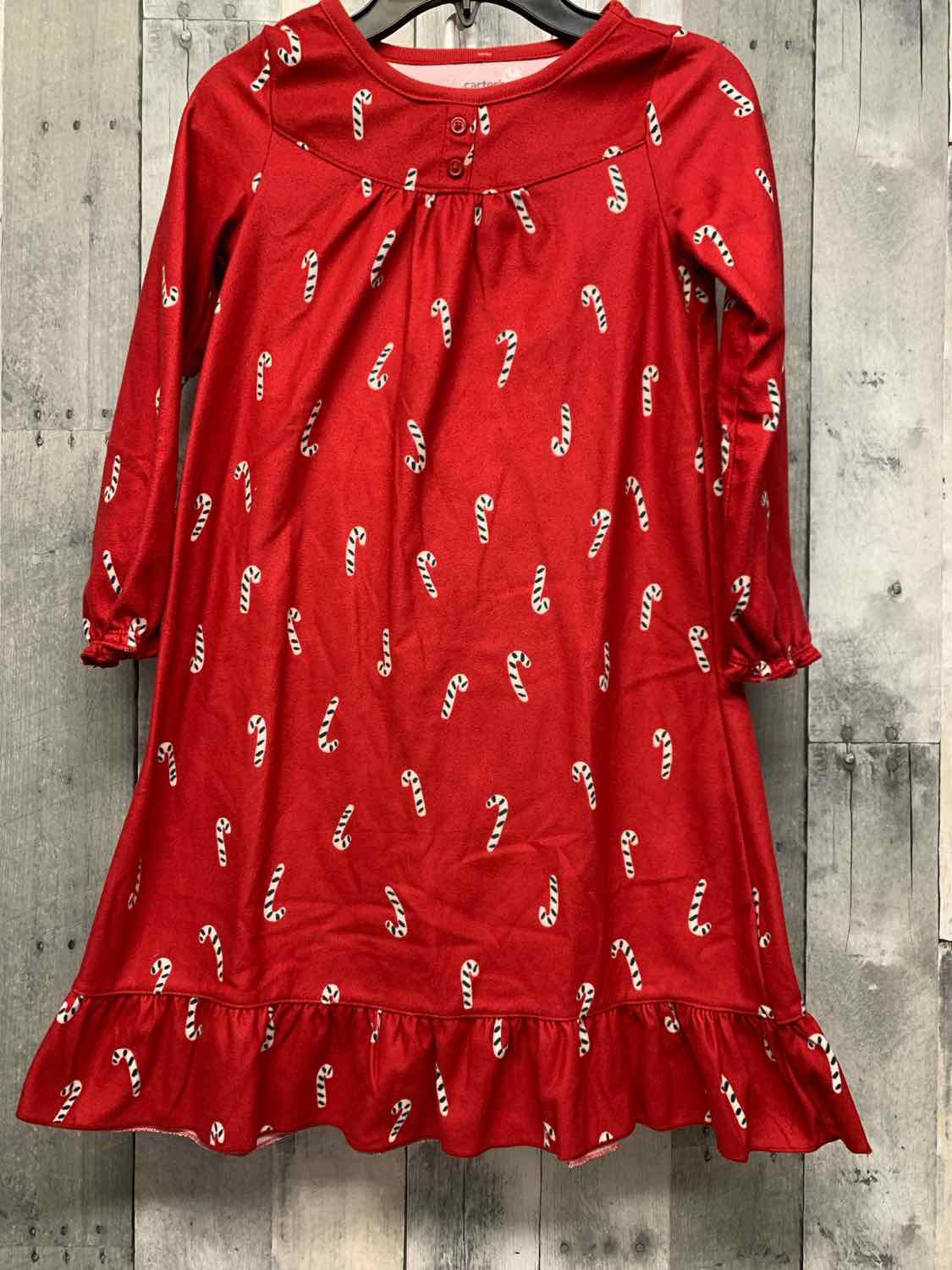 Size 6 Red Print Just One You Nightgown
