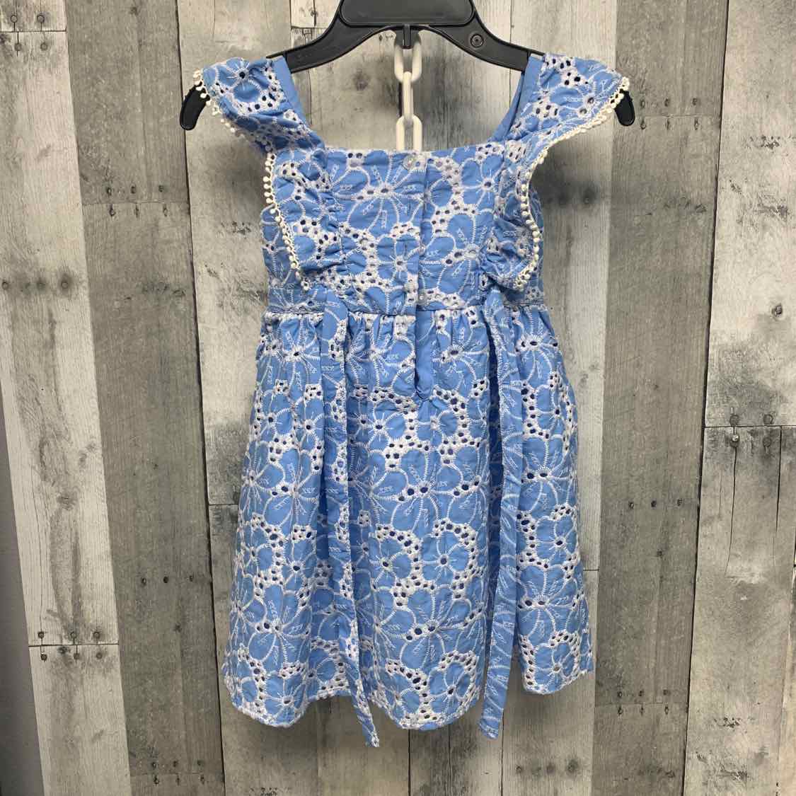 Size 4T Blue/White Blueberi Boulevard Dress