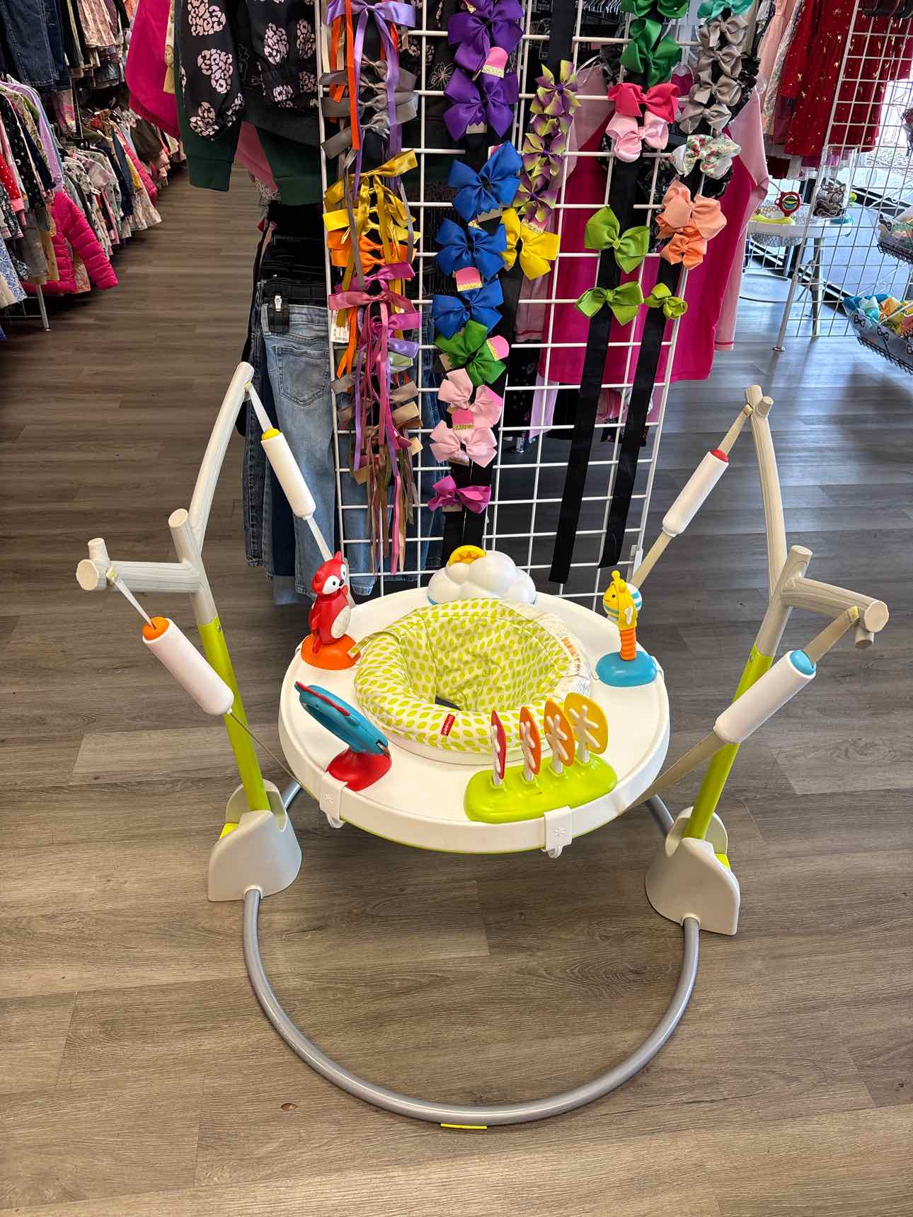 Skip Hop White/Green Jumperoo