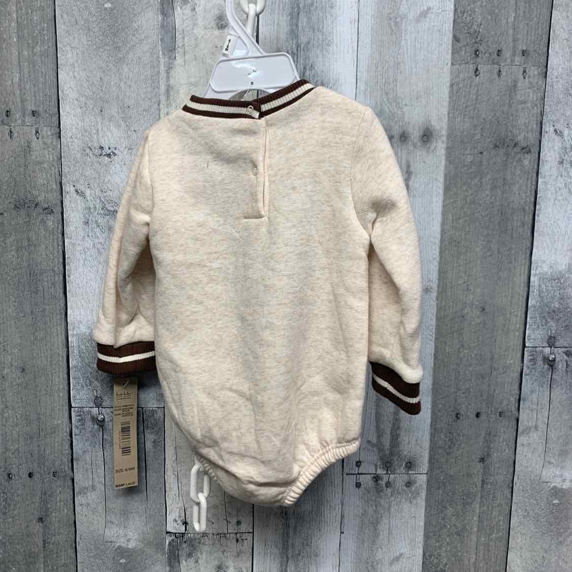 Size 6-9 Months Brown Nicole Miller Romper