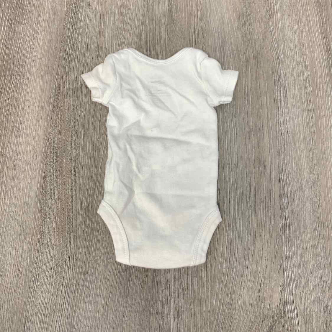 Size Preemie White/Blue Child of Mine Bodysuit - OodlesCB