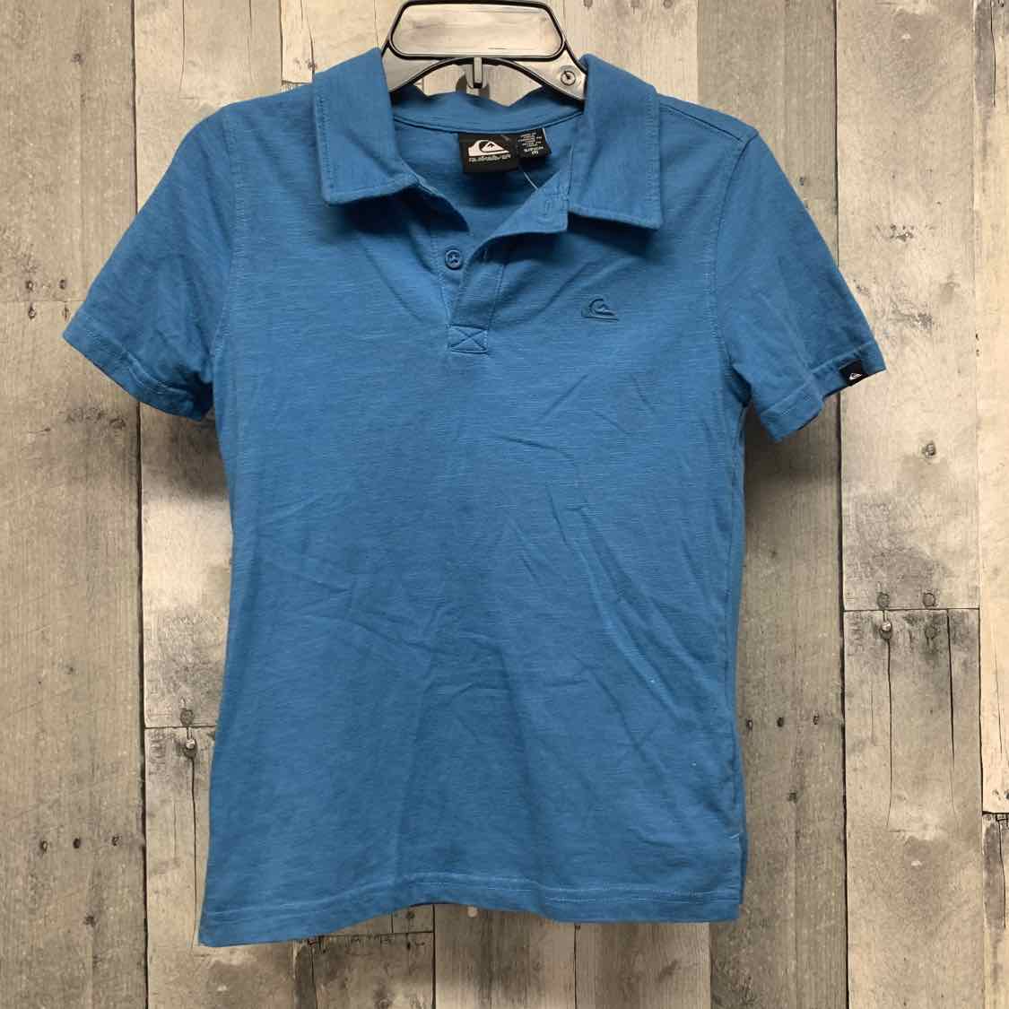 Size 8 Blue Quiksilver Polo