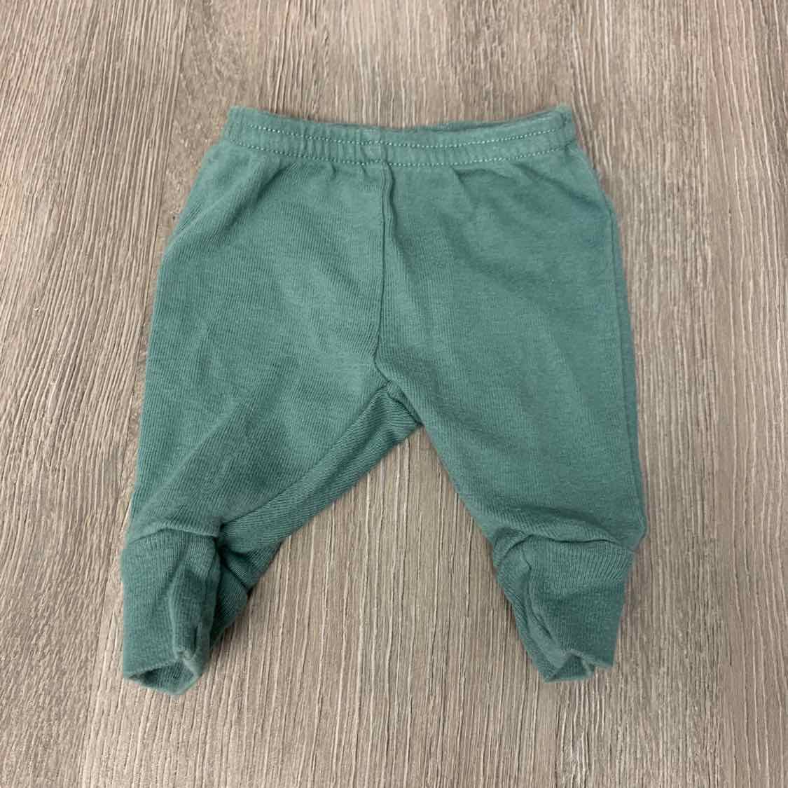 Size Preemie Green Carter's Athletic Pants