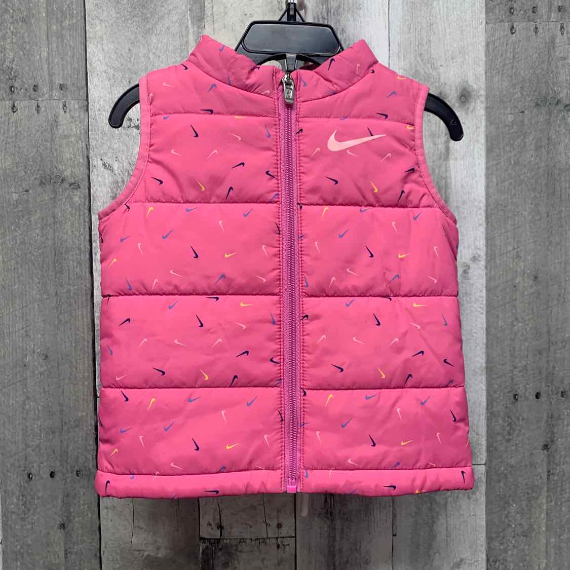 Size 24 Months Pink Graphic Sport Brand Vest - Outer