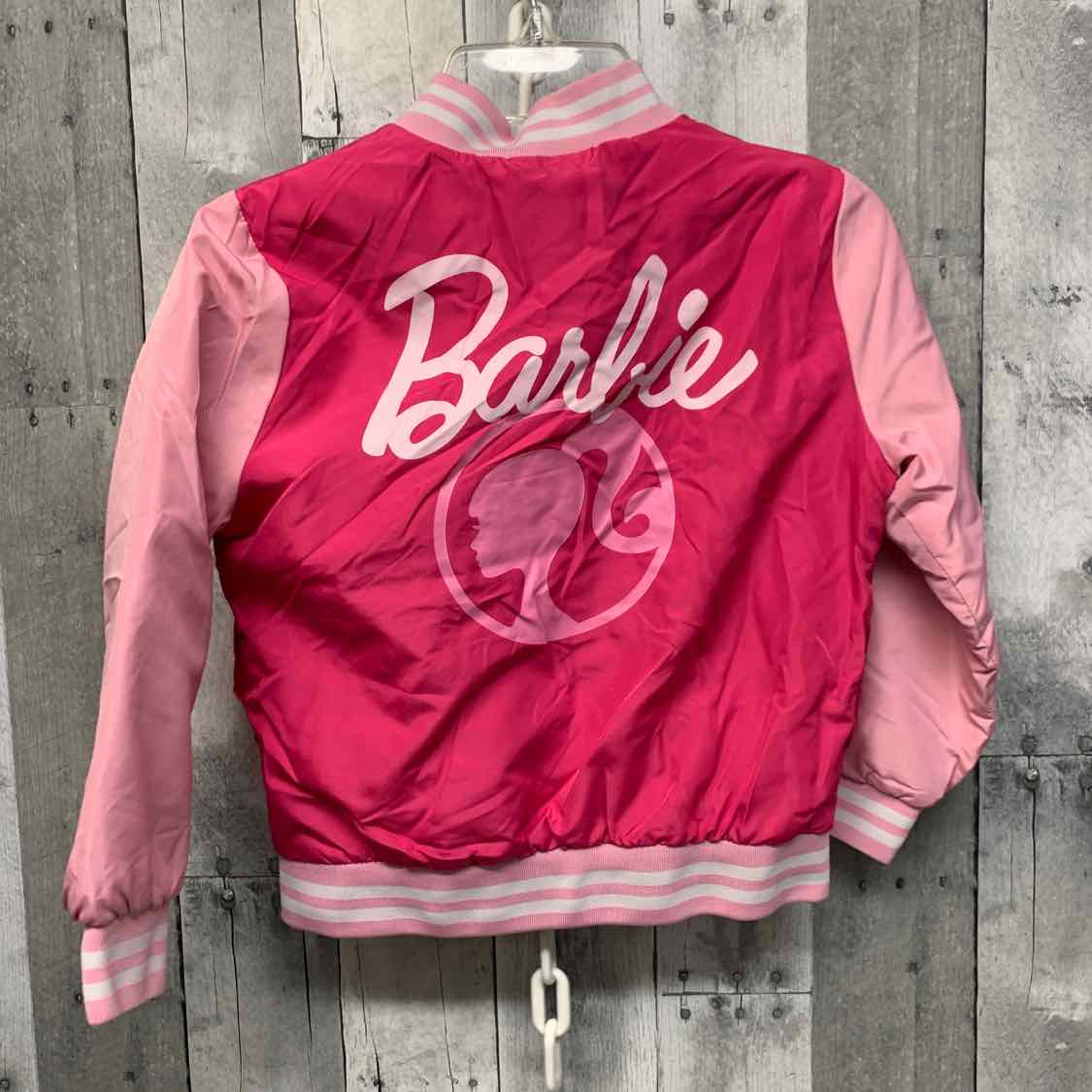 Size 6 Pink/White Barbie Light Jacket