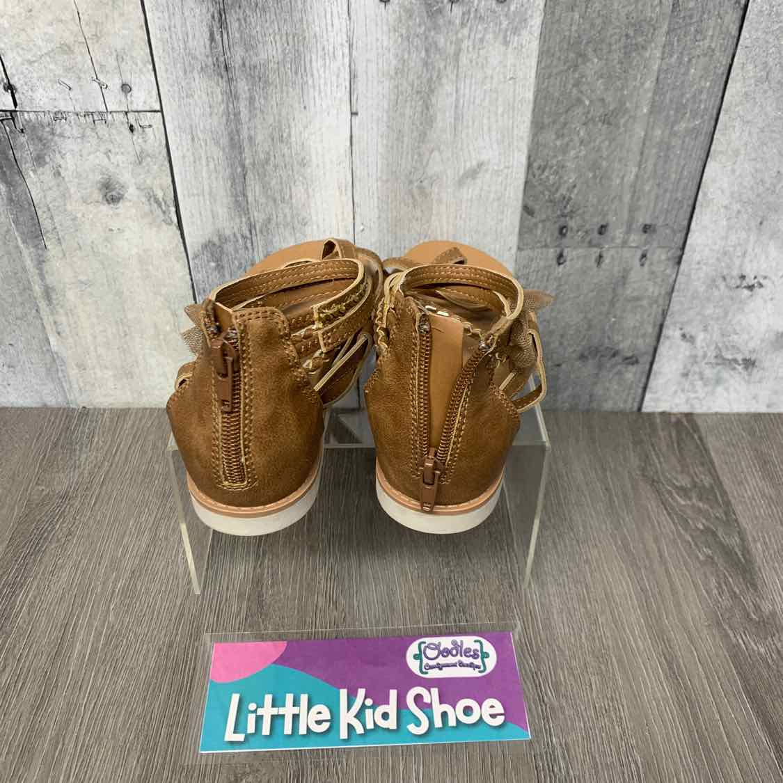 Size 13 Brown/Gold B Brand Sandals