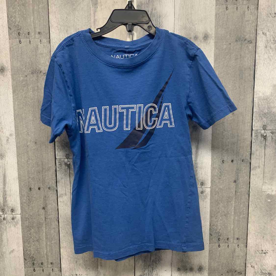 Size 8 Blue/White Nautica T Shirt