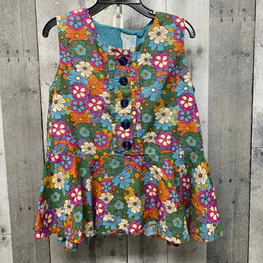 Size 8 Green/Blue Matilda Jane Tank Top