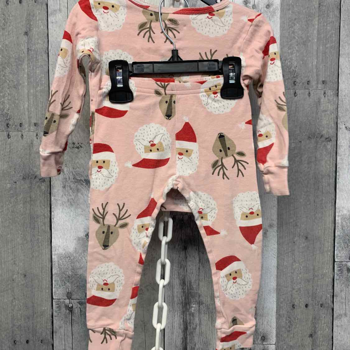 Size 24 Months Pink Graphic Carter's 2pc PJs