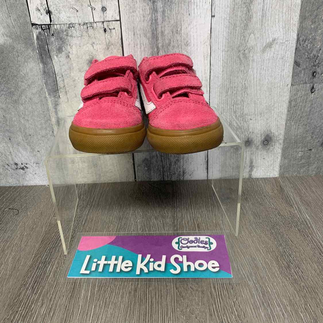 Size 6 Pink/White Vans Sneakers