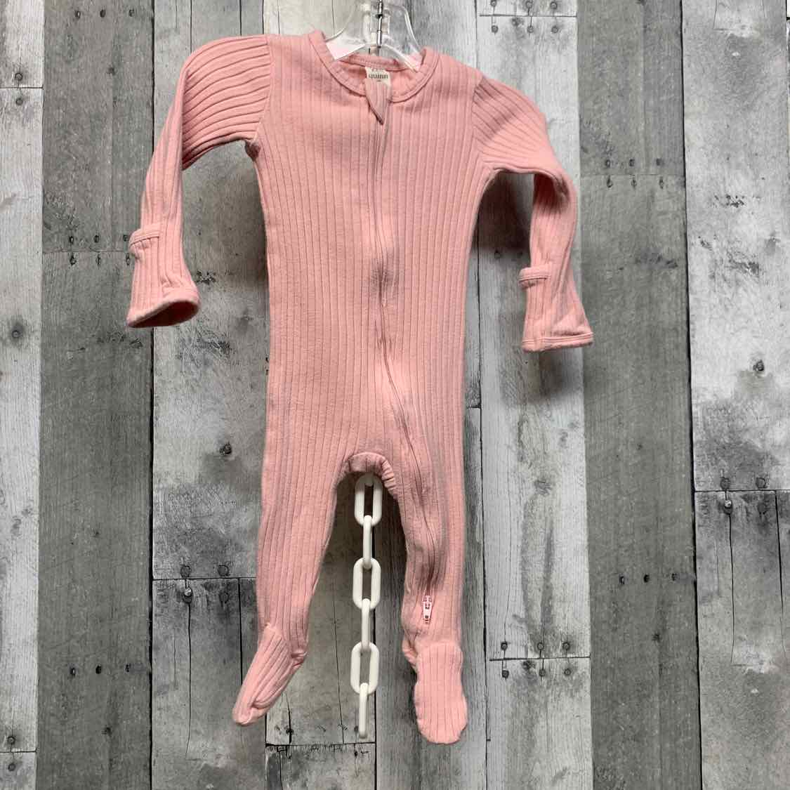 Size 6-9 Months Pink Kate Quinn Footy PJs