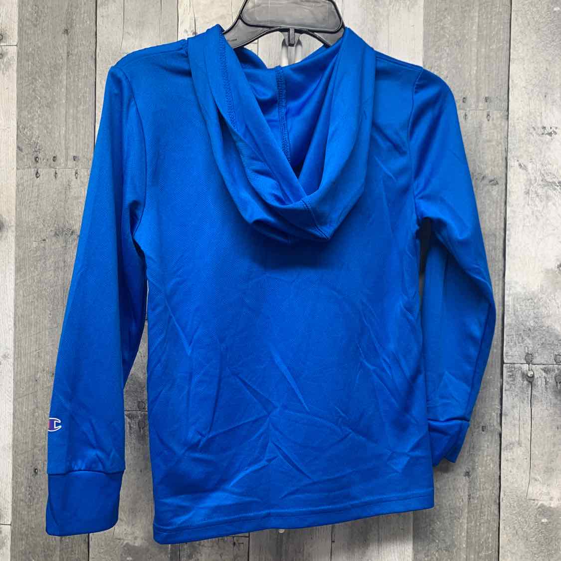 Size 7/8 Blue Champion Long Sleeve Shirt