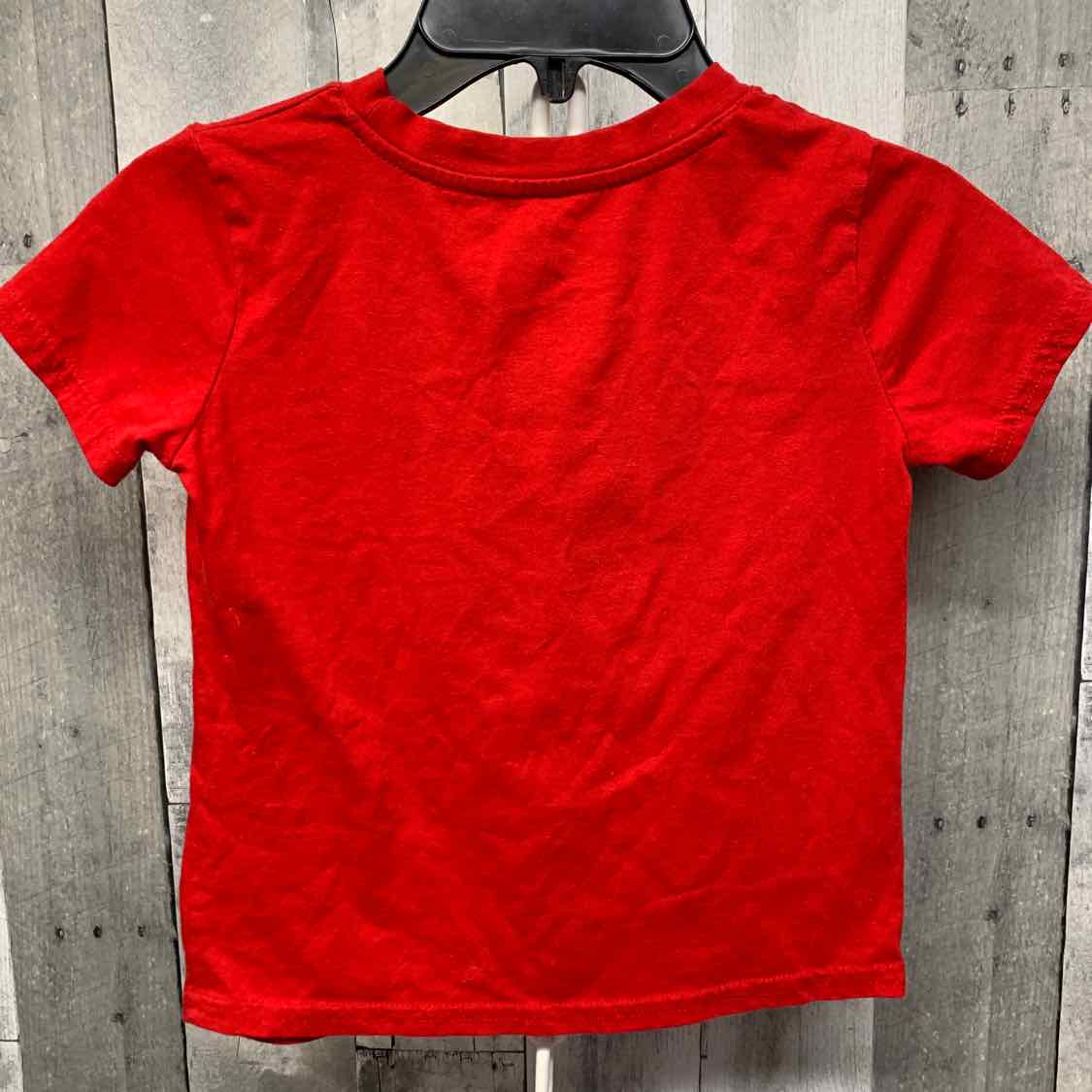 Size 4T Red Graphic Disney T Shirt