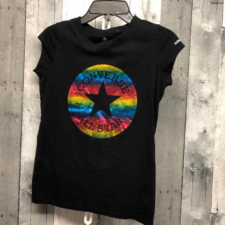 Size Medium Black Graphic Converse T Shirt