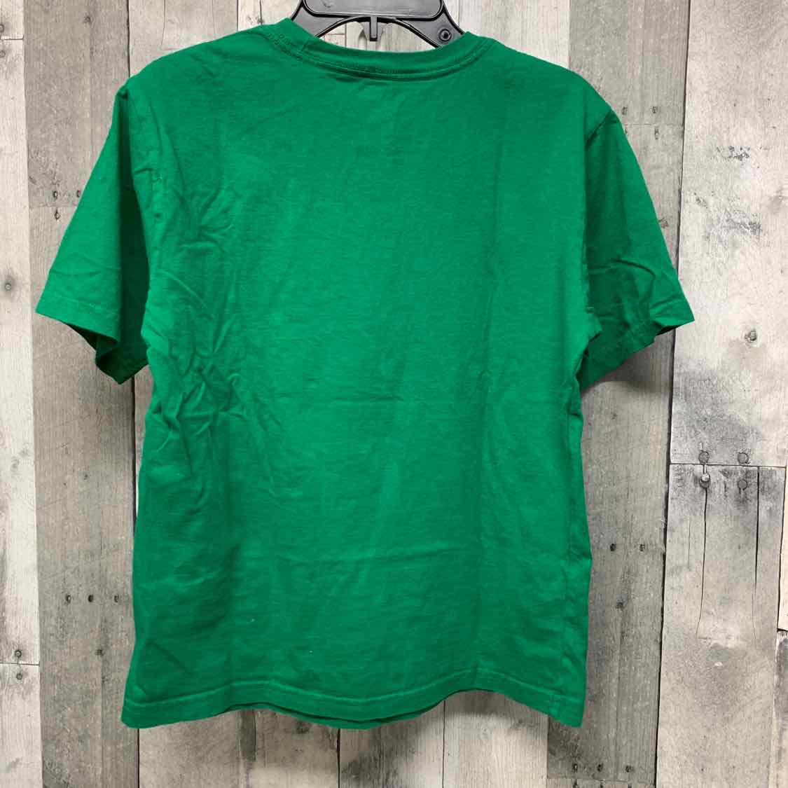 Size 10/12 Green Graphic Holiday Brands T Shirt