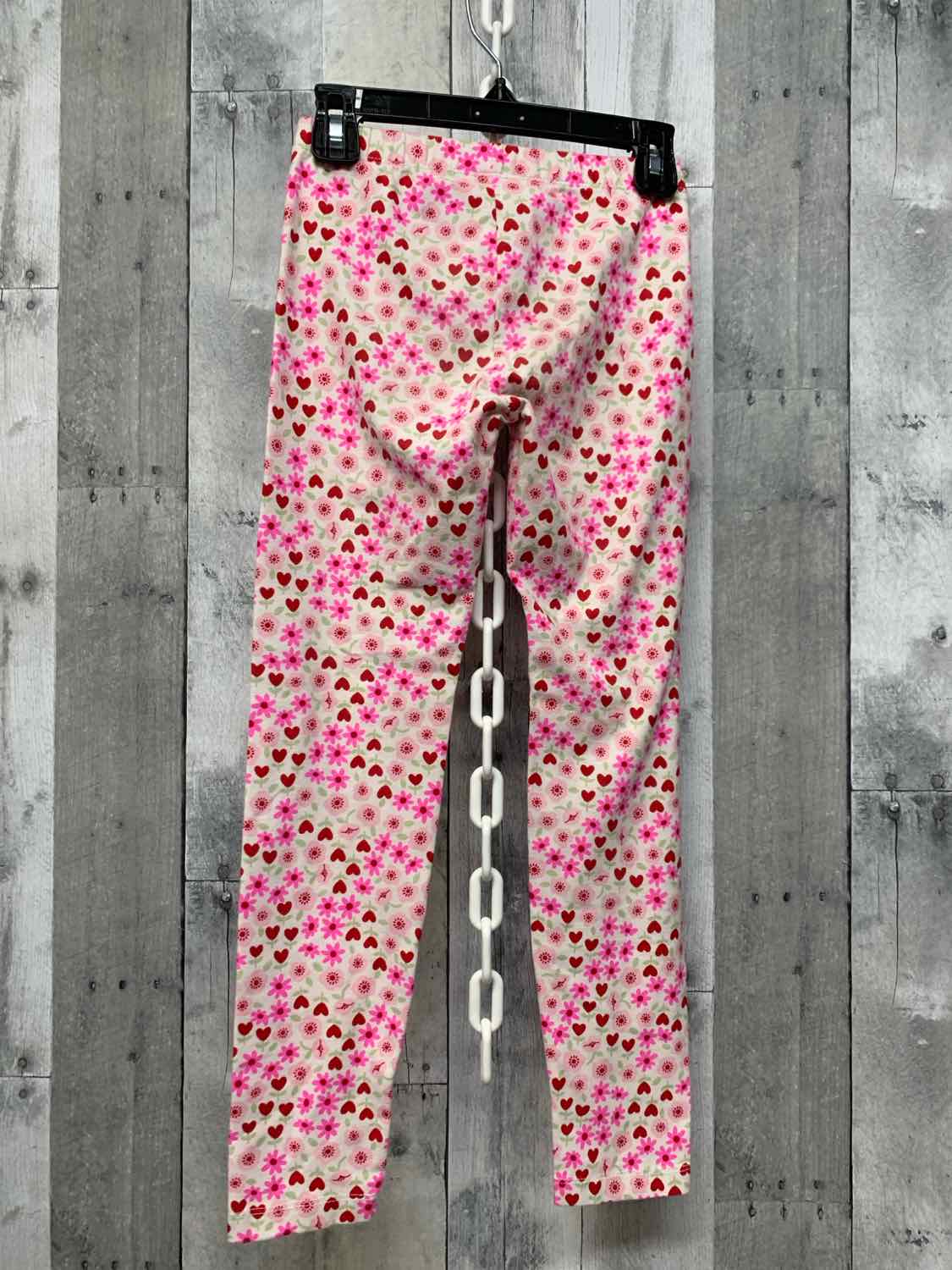 Size 7/8 Pink Floral Print Cat & Jack Leggings
