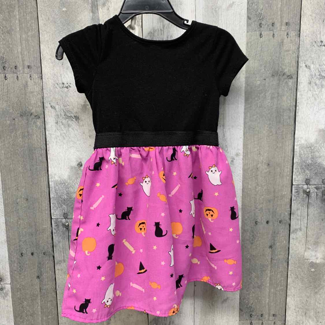 Size 3T Black/Purple B Brand Dress