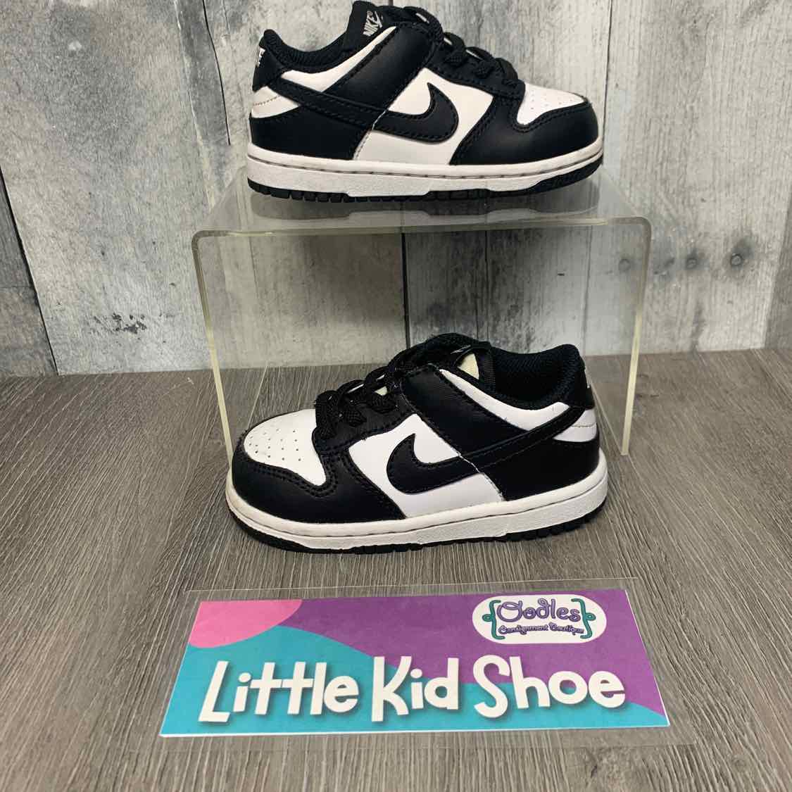 Size 7 Black/White Sport Brand Sneakers