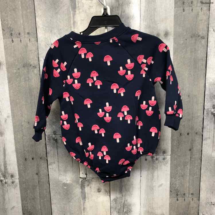 Size 12-18 Months Navy/Pink Old Navy Romper