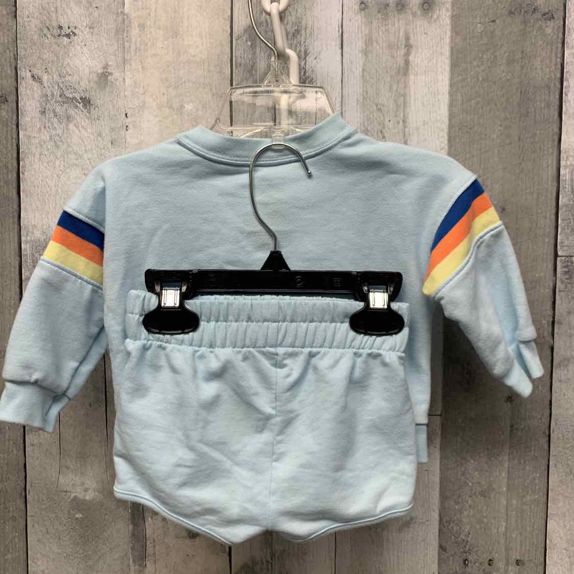 Size 3-6 Months Light Blue Cat & Jack Shirt/Shorts