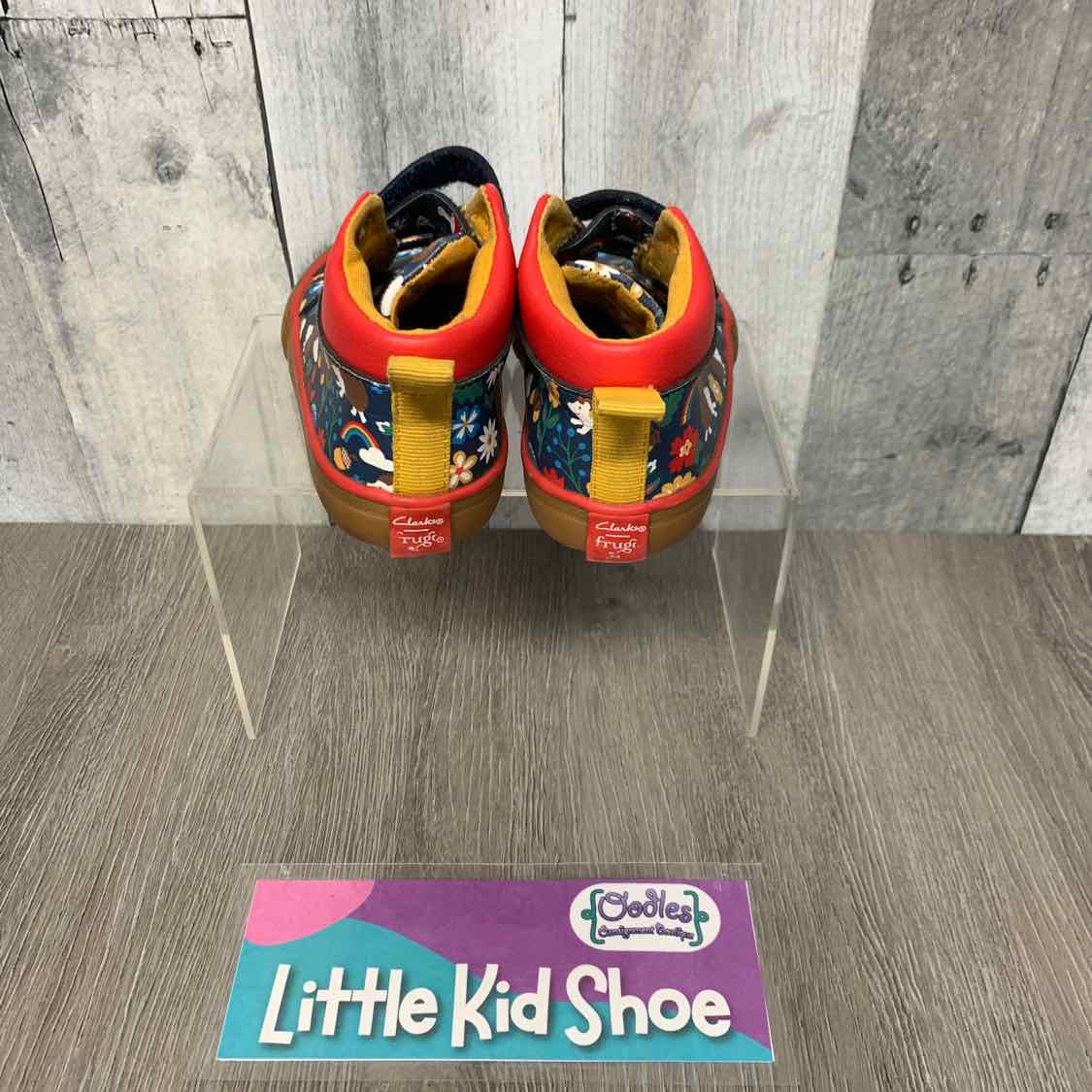 Size 5 Navy Print Name Brand Boots