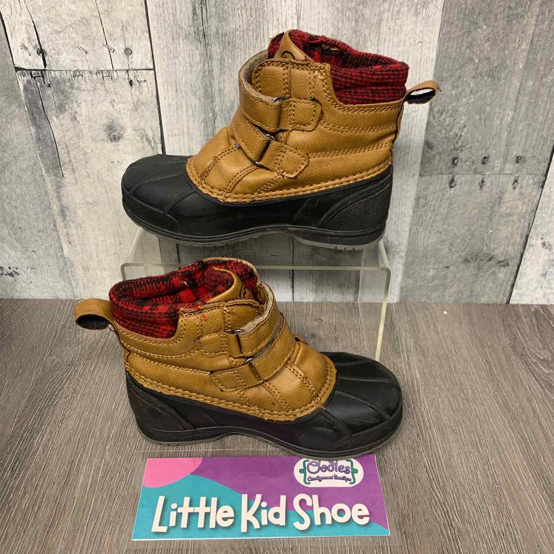 Size 10 Brown/Tan Magellan Outdoors Snow Boots