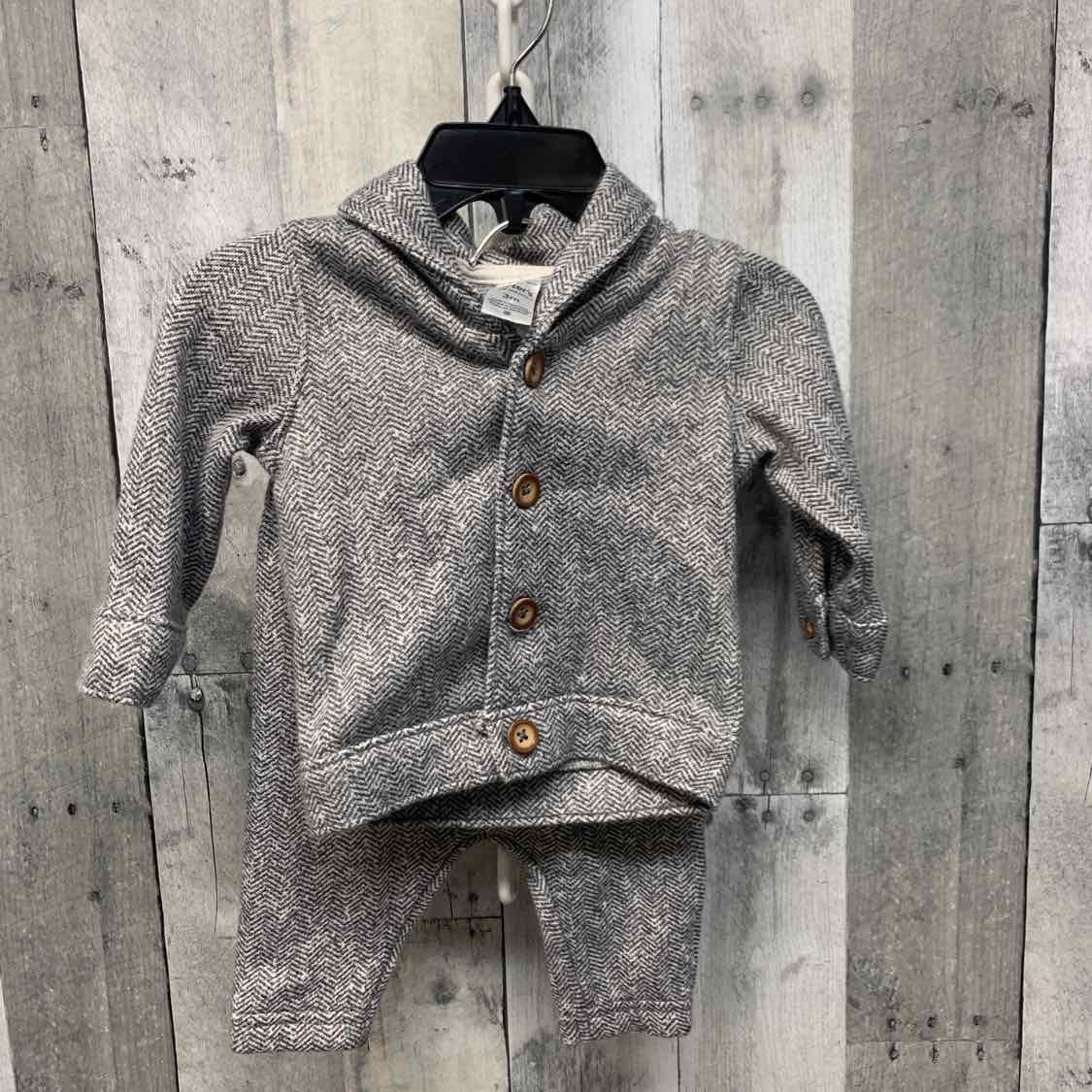 Size 3 Months Black/White Just One You Jacket/Pants