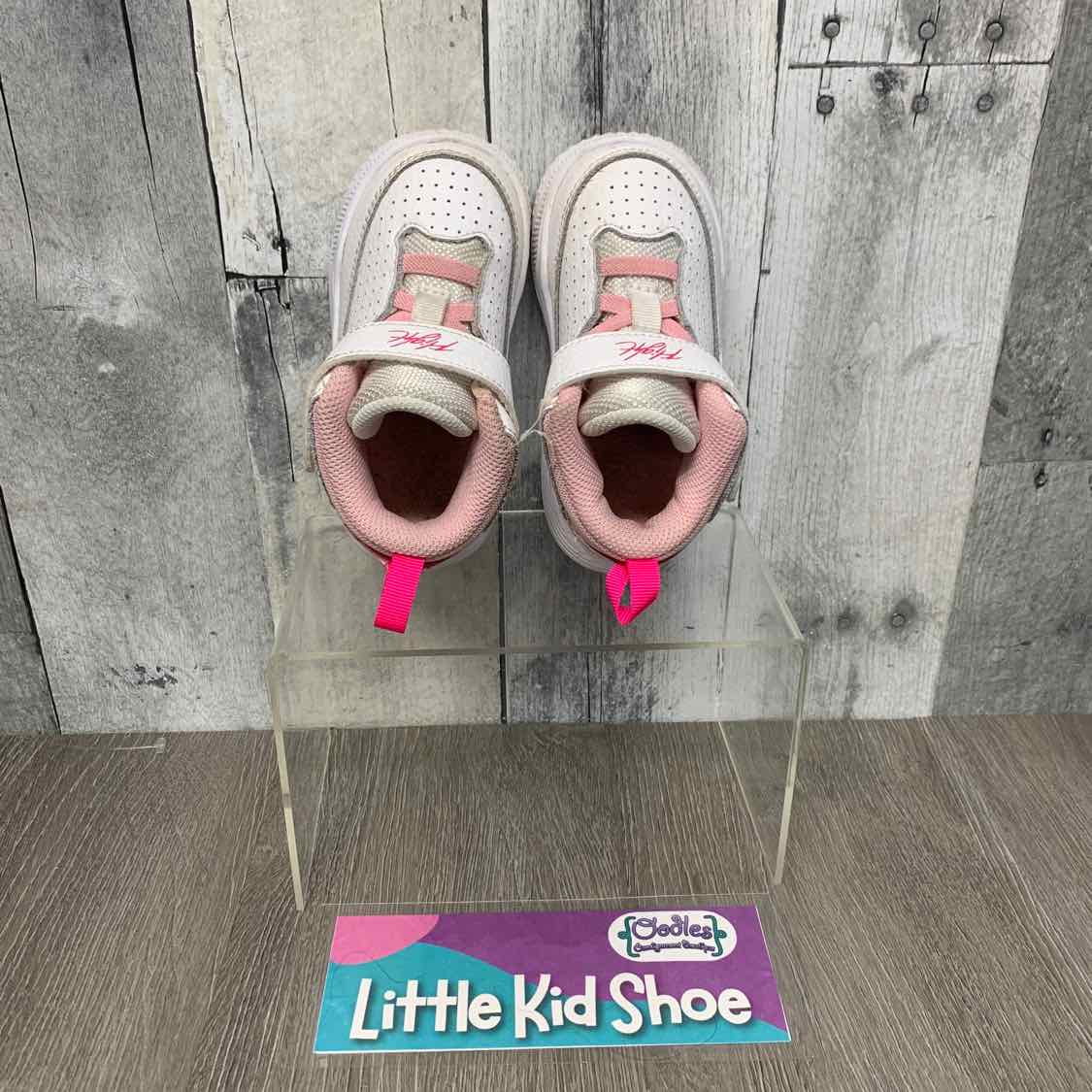 Size 6 White/Pink Sport Brand Sneakers
