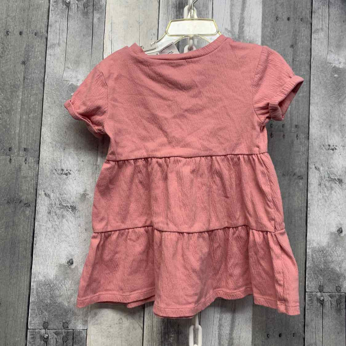Size 2T Pink Okie Dokie Dress - Knit