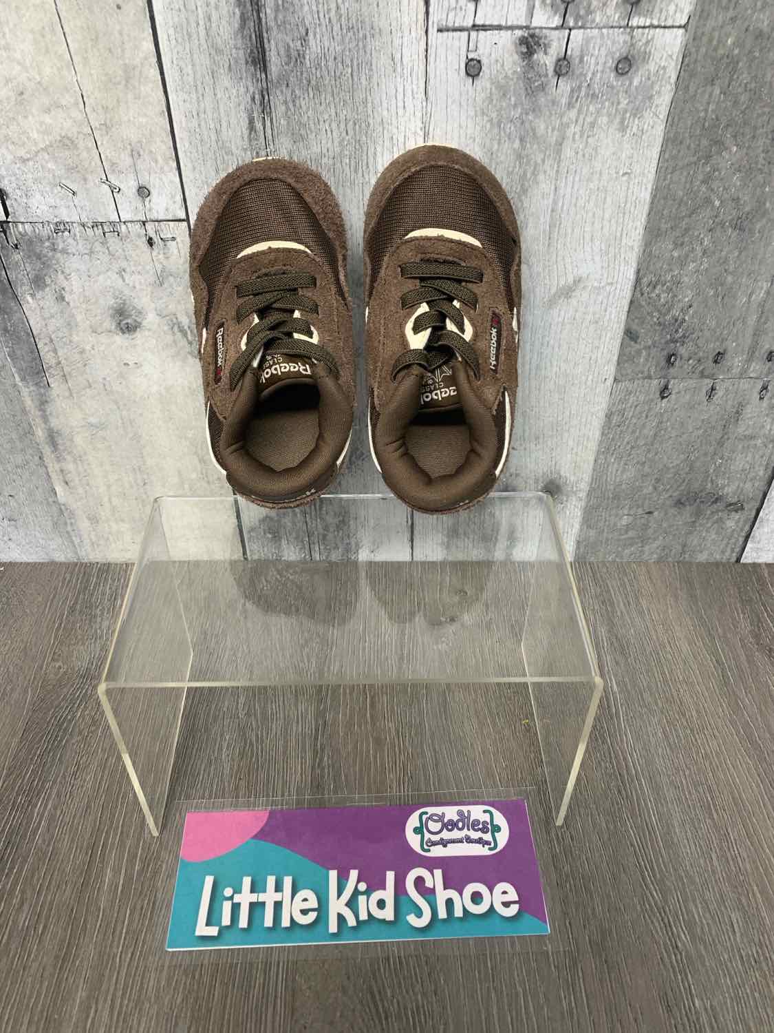 Size 5 Brown/Tan Reebok Sneakers