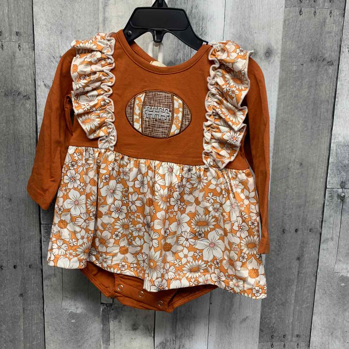 Size 18-24 Months Brown/Yellow Boutique Brand Romper