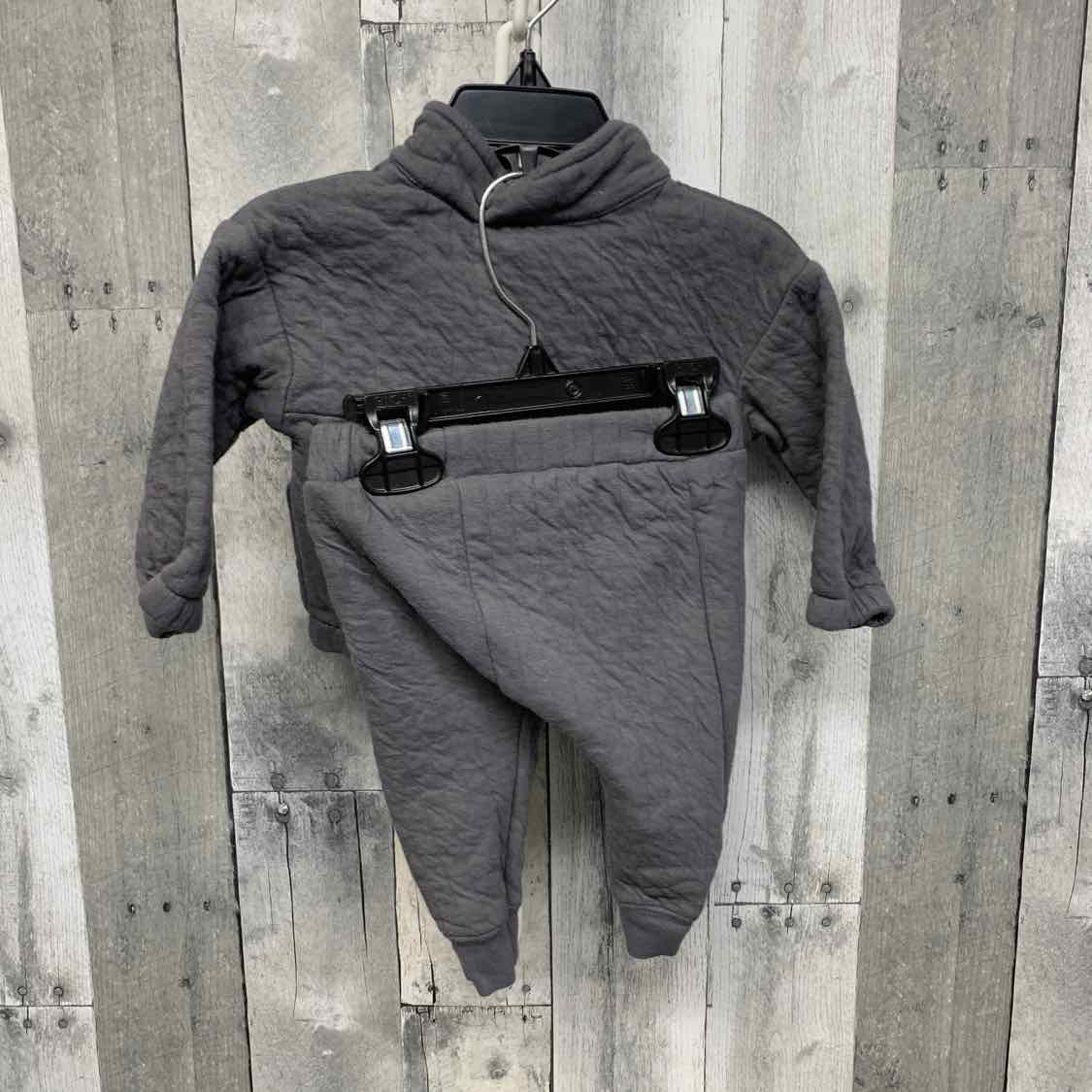 Size 3-6 Months Gray Graphic Child of Mine Jacket/Pants