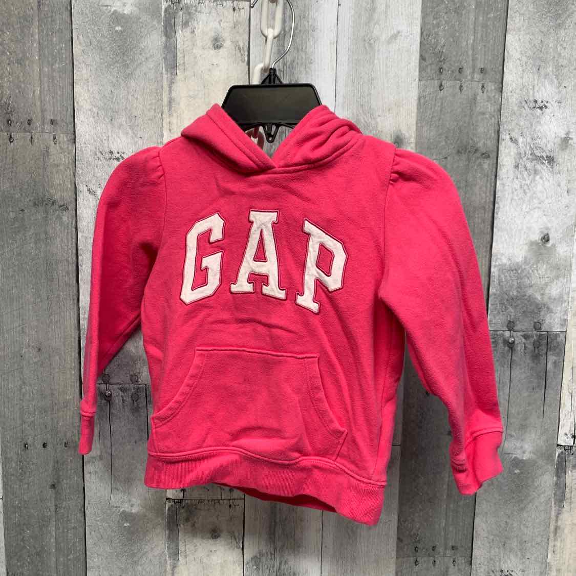 Size 4T Pink/White Gap Pull Over