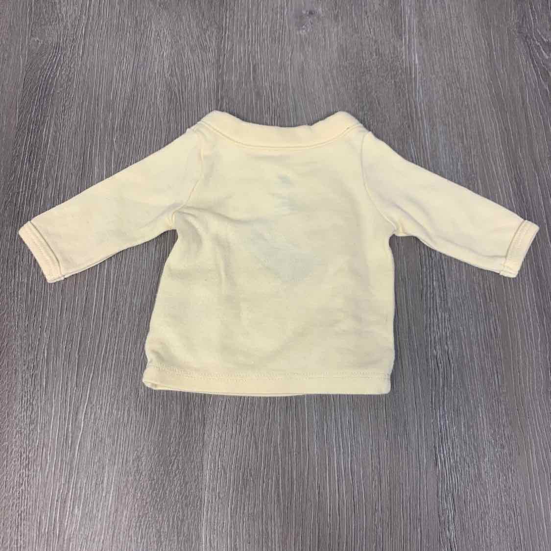 Size Preemie Yellow Graphic Disney Long Sleeve Shirt - OodlesCB