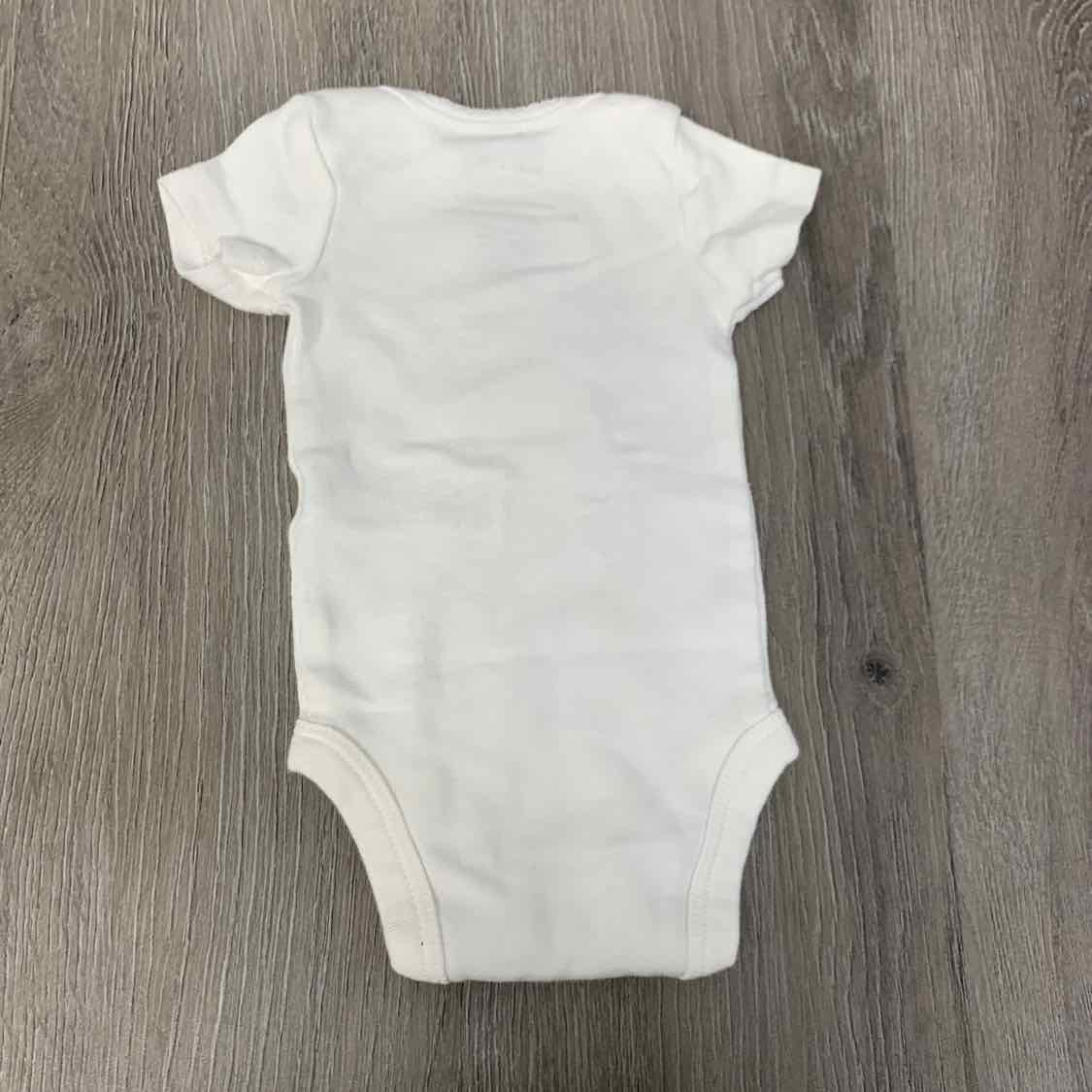 Size Preemie White/Pink Just One You Bodysuit