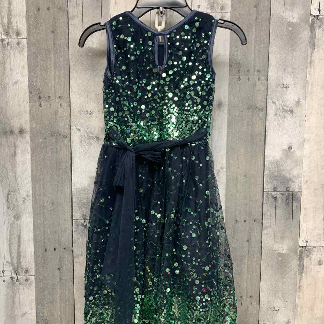 Size 7 Navy Mid Brand Dress - Party