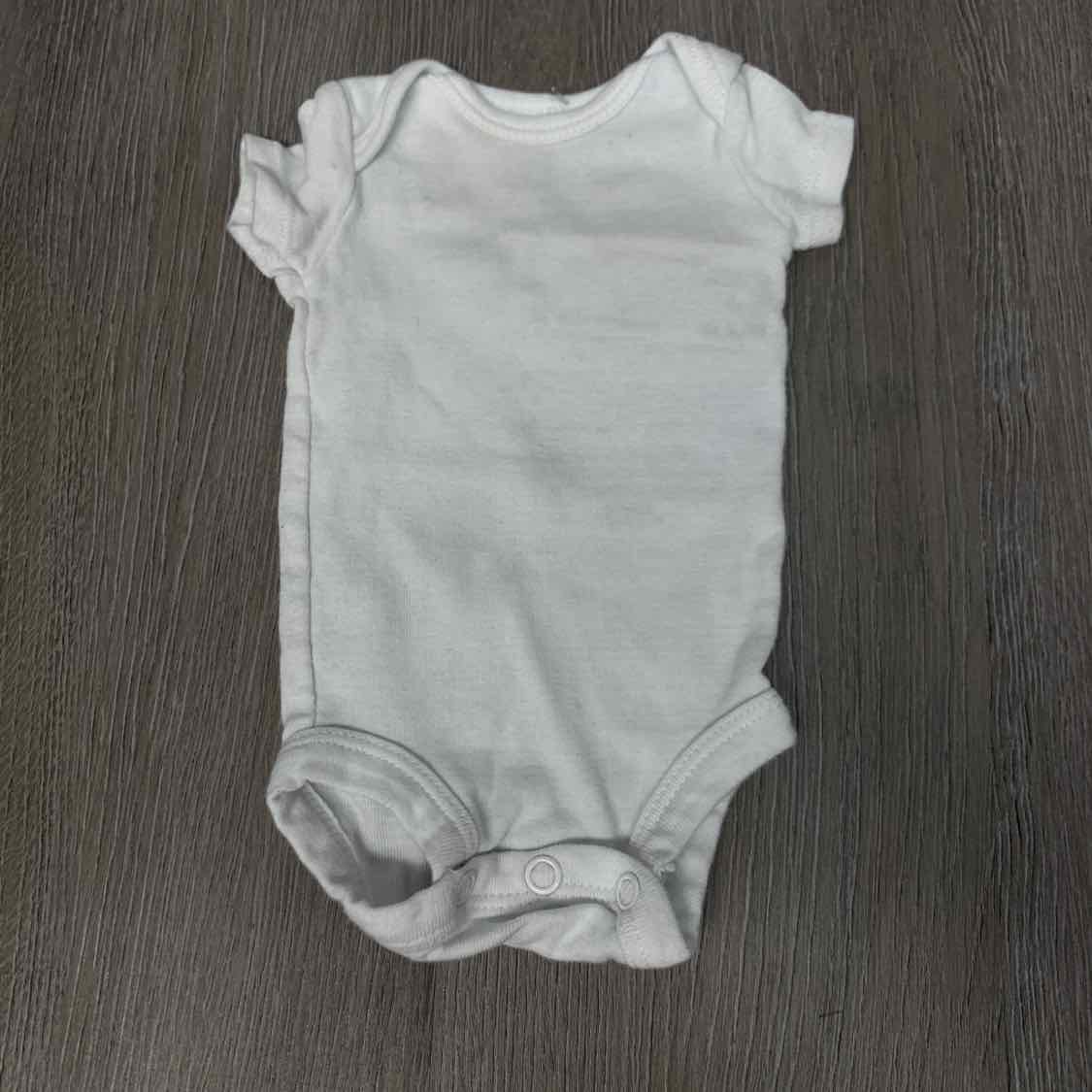 Size Preemie White Child of Mine Bodysuit