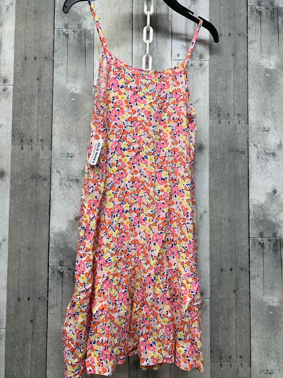Size 10/12 Pink Floral Print Old Navy Dress