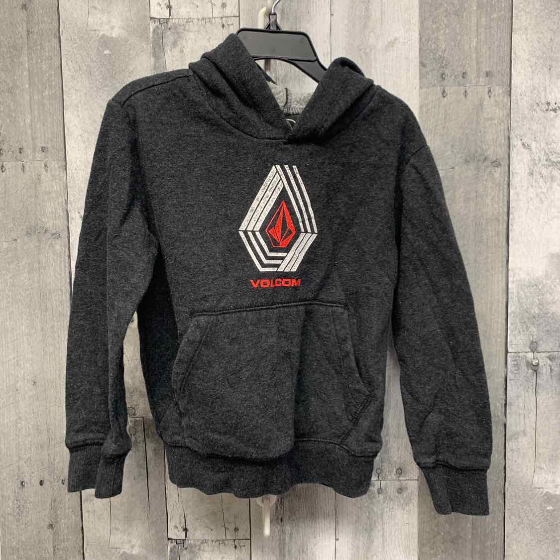 Size 3T Gray Graphic Volcom Pull Over