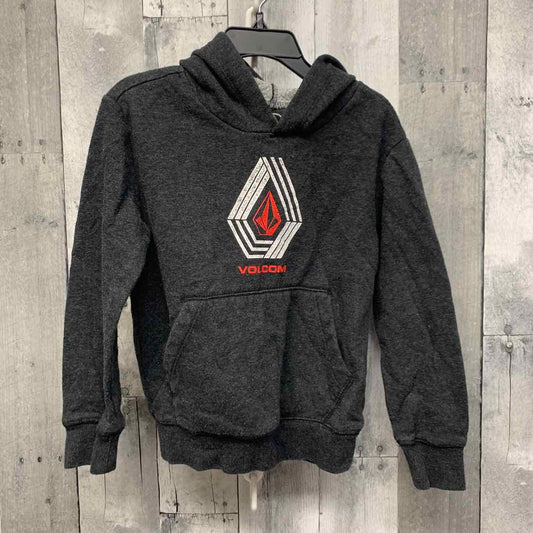 Size 3T Gray Graphic Volcom Pull Over