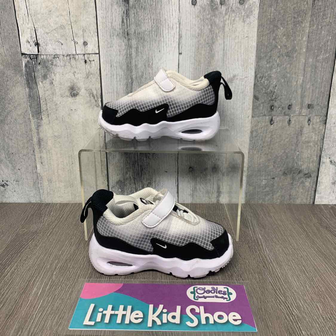 Size 5 Black/White Sport Brand Sneakers