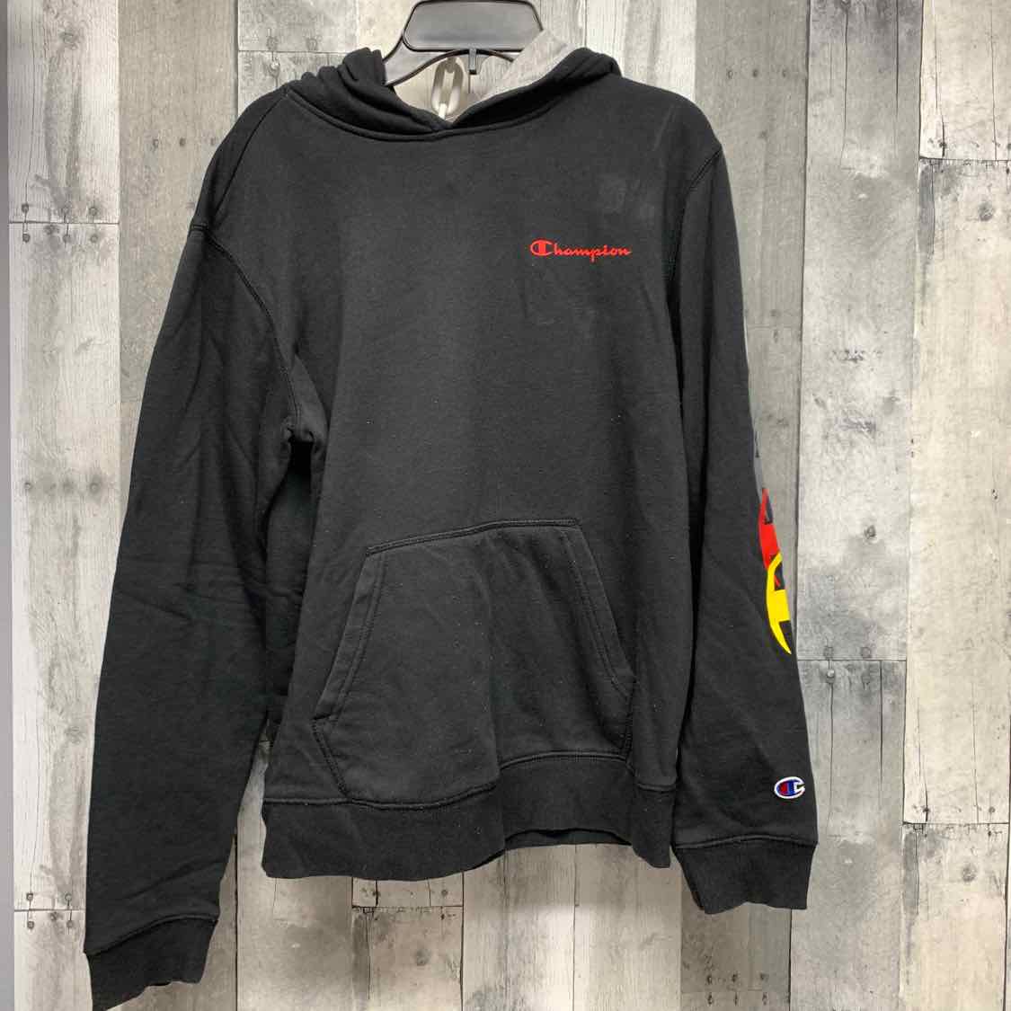 Size XLarge Black Champion Pull Over