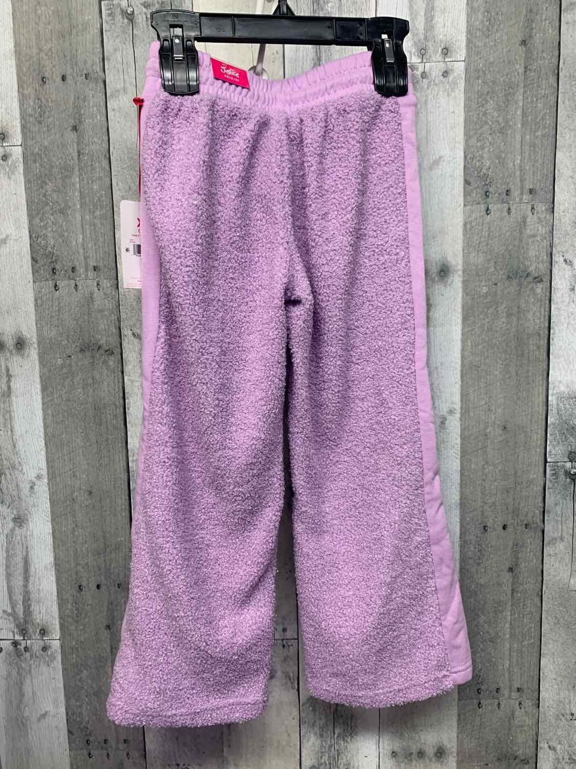 Size 5/6 Purple/Silver Justice Athletic Pants