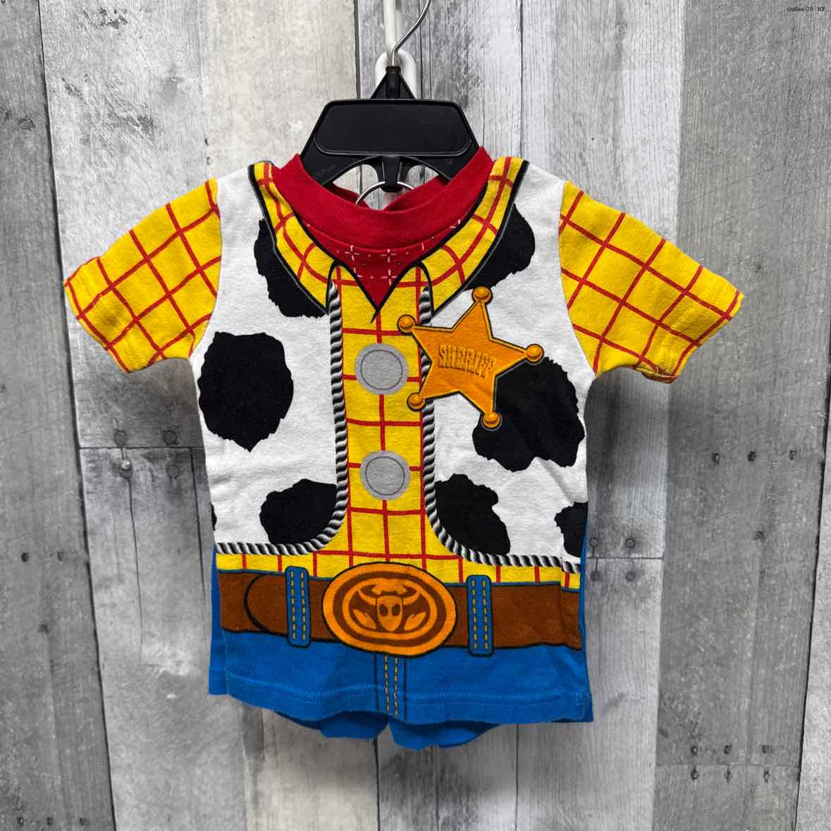 Size 2T Blue/Yellow Disney 2pc PJs