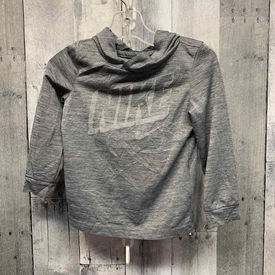 Size 24 Months Gray Sport Brand Long Sleeve Shirt