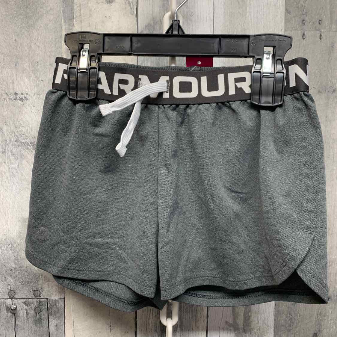 Size Medium Gray Sport Brand Shorts - Athletic